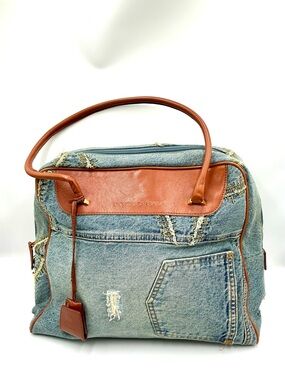 Dolce & Gabbana Light Blue Denim Shoulder Bag #1153